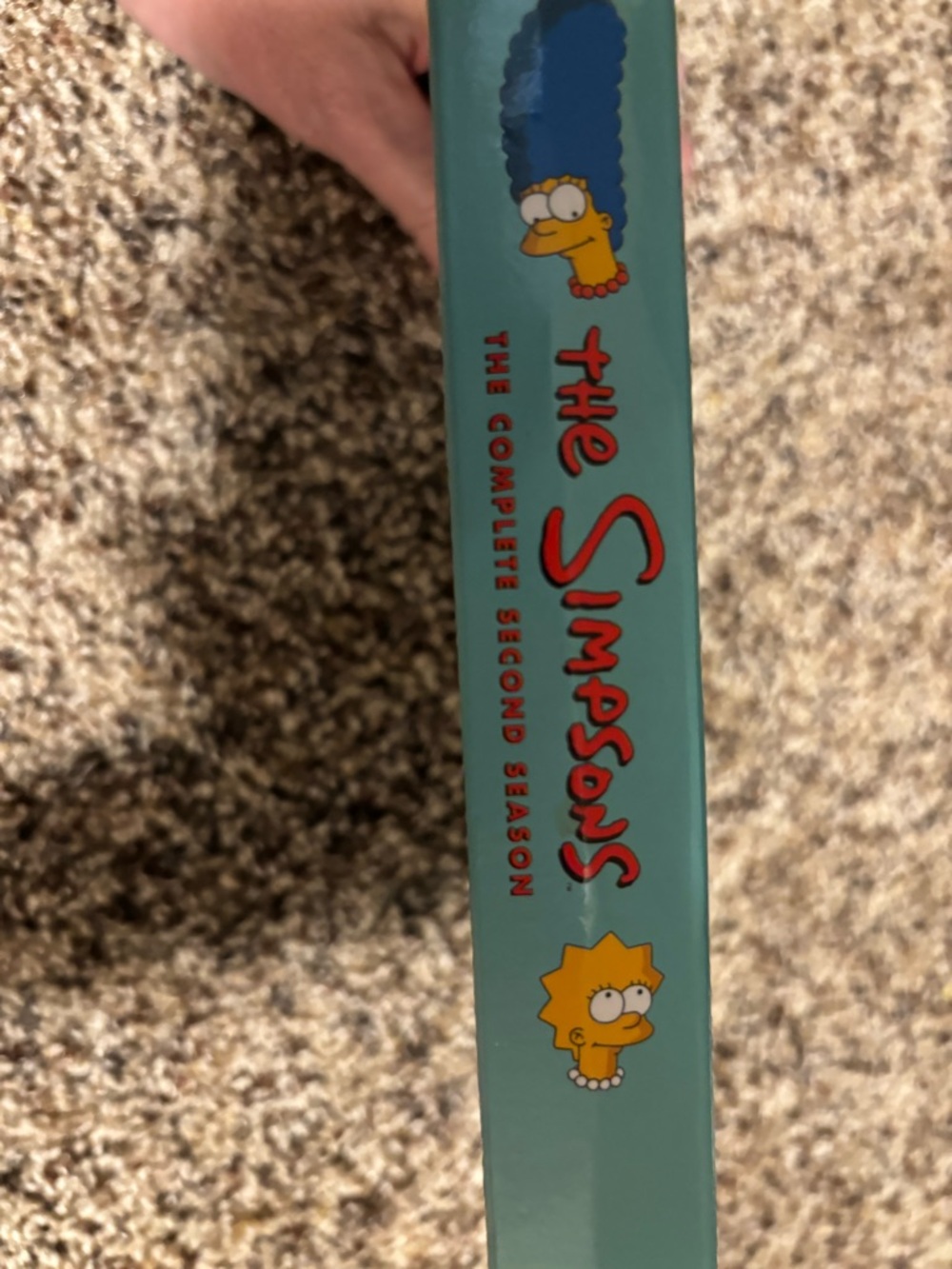The Simpsons Complete Second Season Box Set - Teal with Yellow Accents